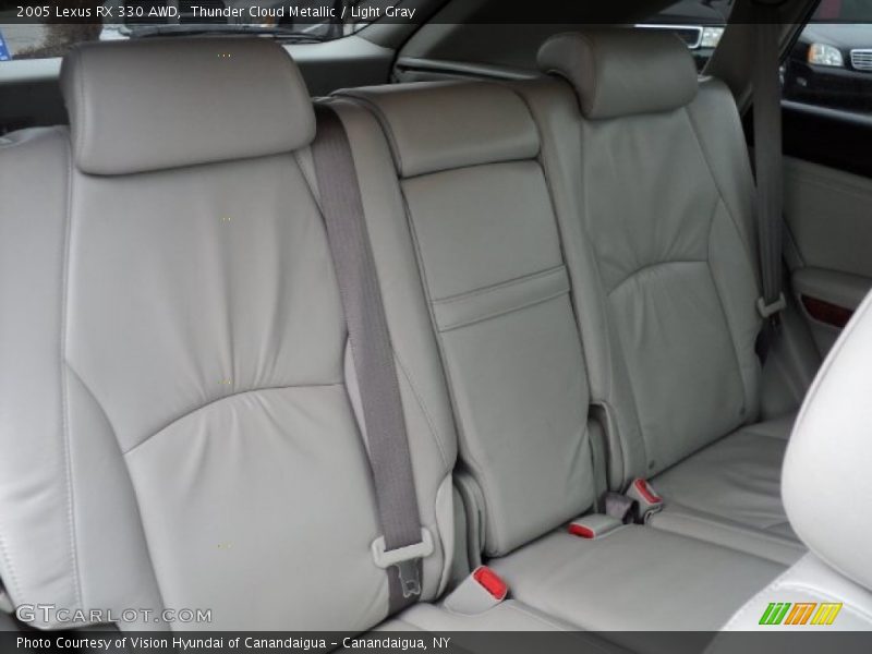 Thunder Cloud Metallic / Light Gray 2005 Lexus RX 330 AWD