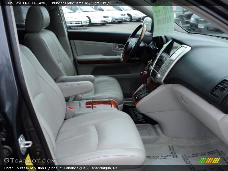 Thunder Cloud Metallic / Light Gray 2005 Lexus RX 330 AWD
