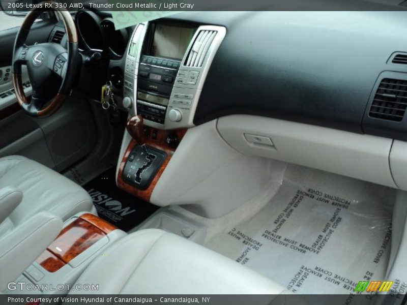 Thunder Cloud Metallic / Light Gray 2005 Lexus RX 330 AWD