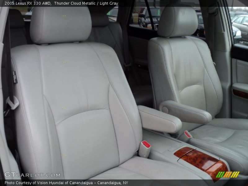 Thunder Cloud Metallic / Light Gray 2005 Lexus RX 330 AWD