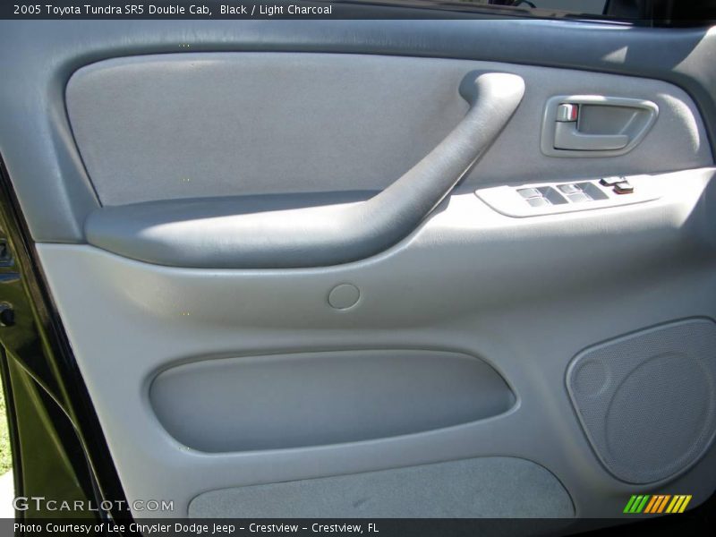 Black / Light Charcoal 2005 Toyota Tundra SR5 Double Cab