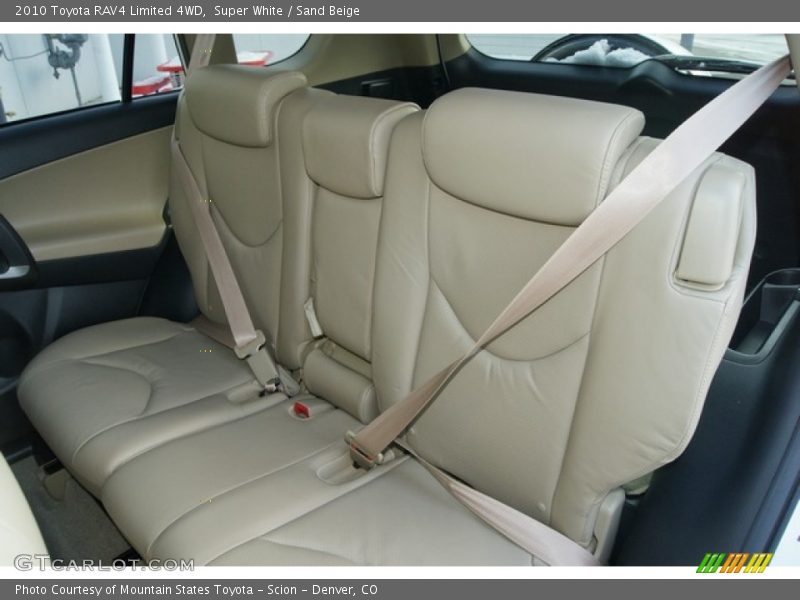 Super White / Sand Beige 2010 Toyota RAV4 Limited 4WD