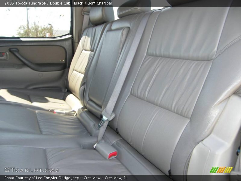 Black / Light Charcoal 2005 Toyota Tundra SR5 Double Cab