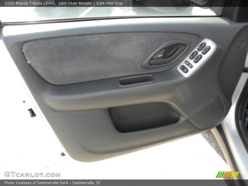 Satin Silver Metallic / Dark Flint Gray 2003 Mazda Tribute LX-V6