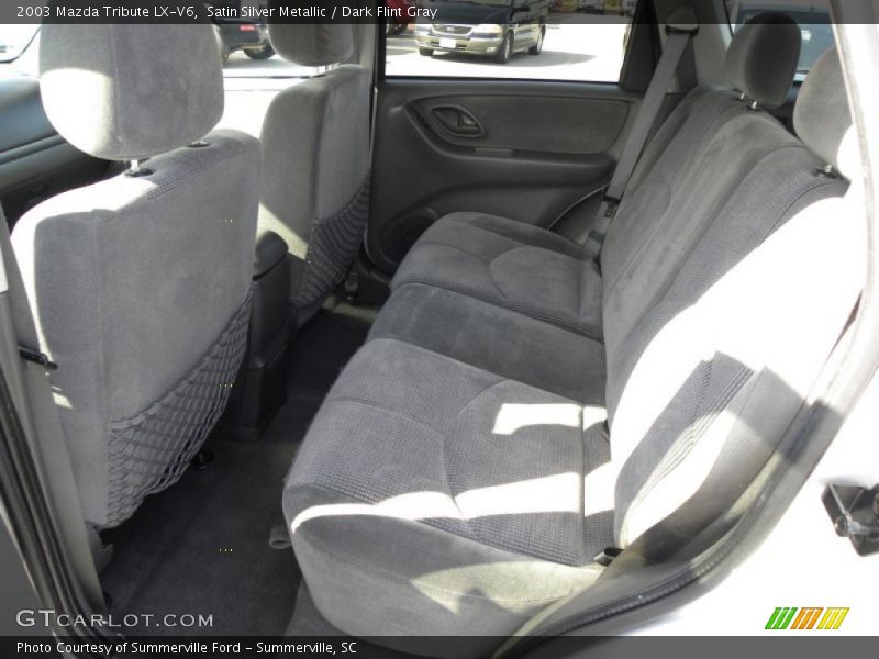 Satin Silver Metallic / Dark Flint Gray 2003 Mazda Tribute LX-V6