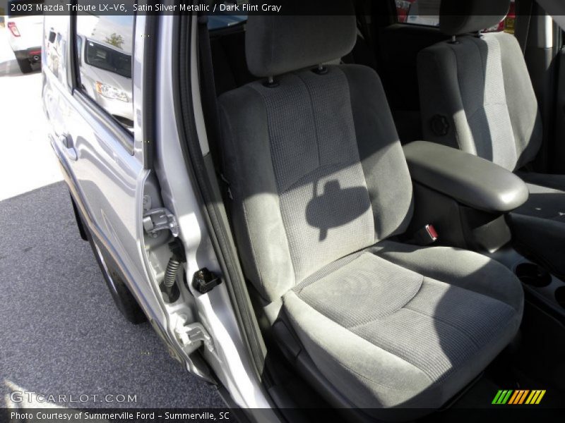 Satin Silver Metallic / Dark Flint Gray 2003 Mazda Tribute LX-V6