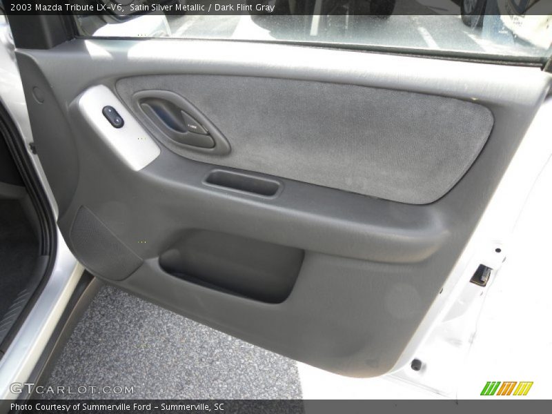Satin Silver Metallic / Dark Flint Gray 2003 Mazda Tribute LX-V6