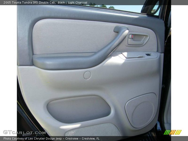 Black / Light Charcoal 2005 Toyota Tundra SR5 Double Cab