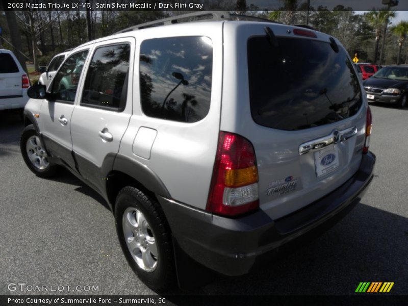 Satin Silver Metallic / Dark Flint Gray 2003 Mazda Tribute LX-V6