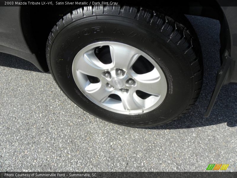 Satin Silver Metallic / Dark Flint Gray 2003 Mazda Tribute LX-V6