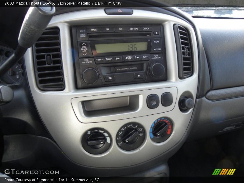 Satin Silver Metallic / Dark Flint Gray 2003 Mazda Tribute LX-V6
