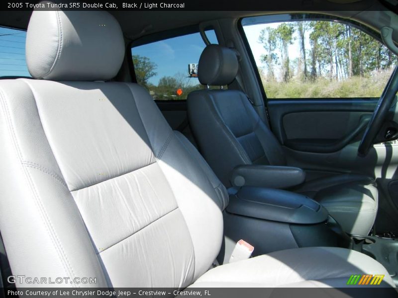 Black / Light Charcoal 2005 Toyota Tundra SR5 Double Cab