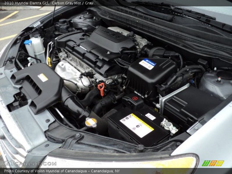 Carbon Gray Mist / Gray 2010 Hyundai Elantra GLS