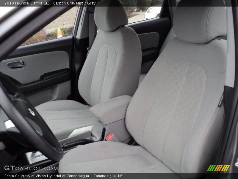 Carbon Gray Mist / Gray 2010 Hyundai Elantra GLS