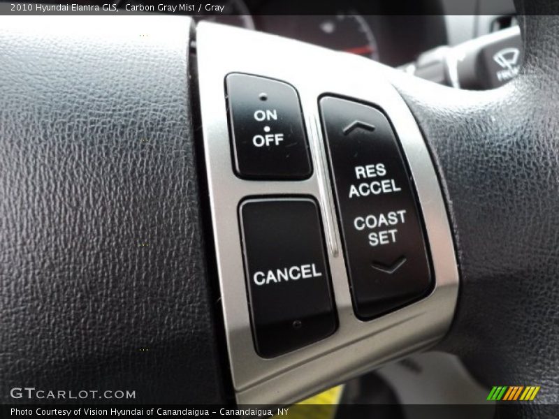 Carbon Gray Mist / Gray 2010 Hyundai Elantra GLS