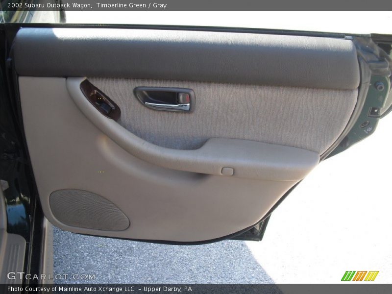 Timberline Green / Gray 2002 Subaru Outback Wagon