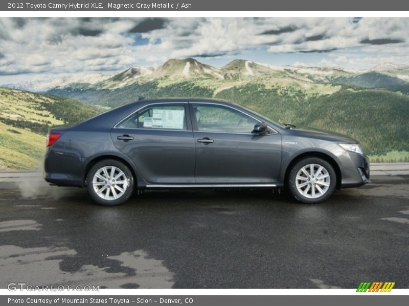 Magnetic Gray Metallic / Ash 2012 Toyota Camry Hybrid XLE