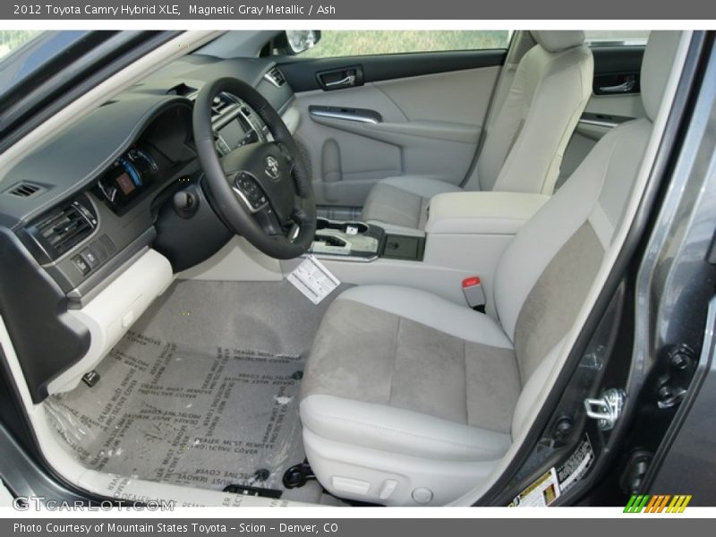 Magnetic Gray Metallic / Ash 2012 Toyota Camry Hybrid XLE