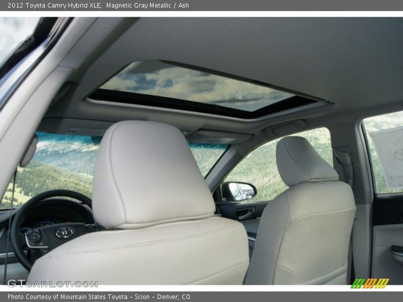 Magnetic Gray Metallic / Ash 2012 Toyota Camry Hybrid XLE