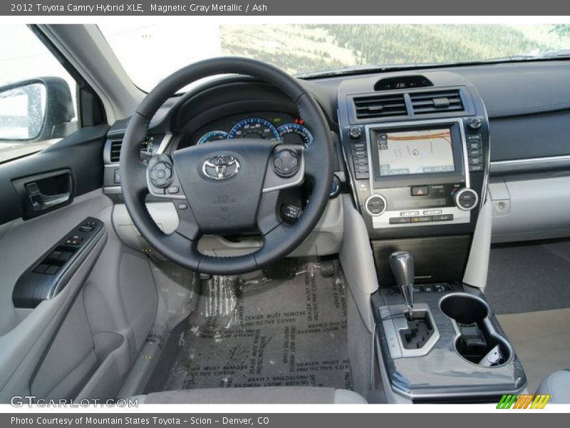 Magnetic Gray Metallic / Ash 2012 Toyota Camry Hybrid XLE