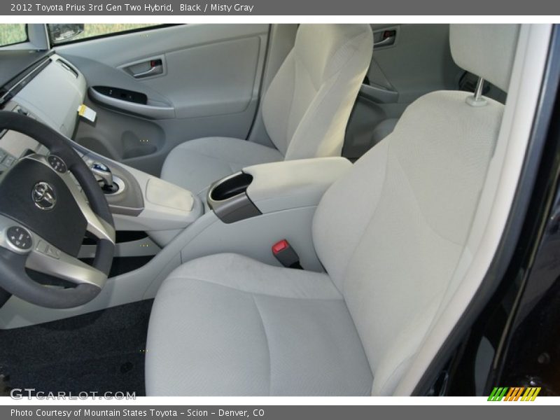 Black / Misty Gray 2012 Toyota Prius 3rd Gen Two Hybrid