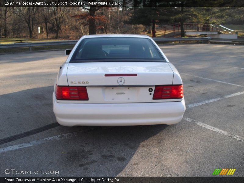 Polar White / Black 1997 Mercedes-Benz SL 500 Sport Roadster