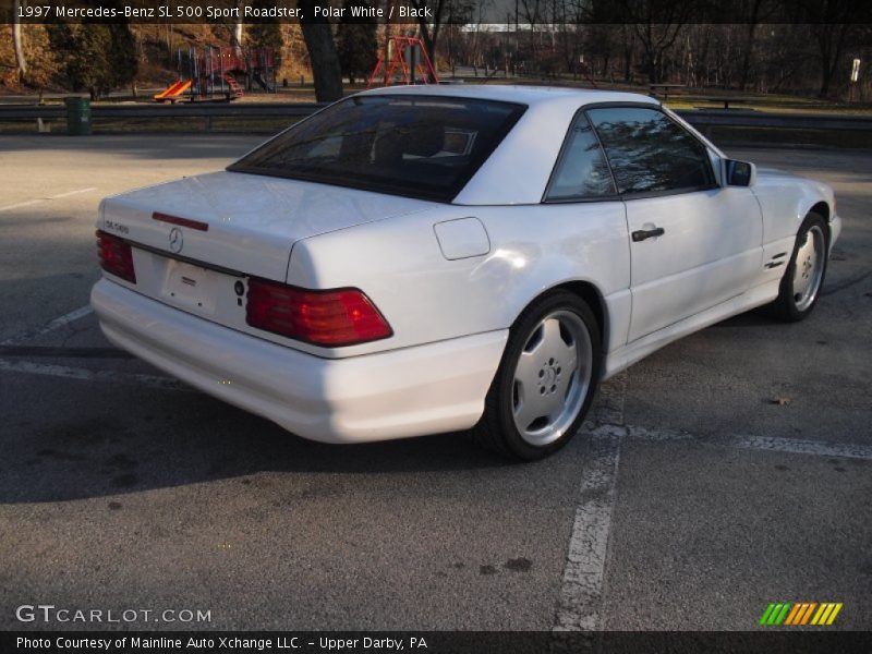Polar White / Black 1997 Mercedes-Benz SL 500 Sport Roadster