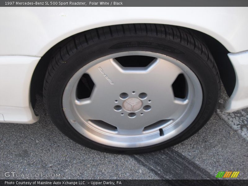 Polar White / Black 1997 Mercedes-Benz SL 500 Sport Roadster