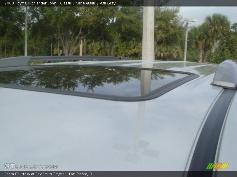 Classic Silver Metallic / Ash Gray 2008 Toyota Highlander Sport