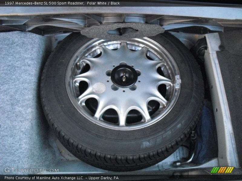 Polar White / Black 1997 Mercedes-Benz SL 500 Sport Roadster