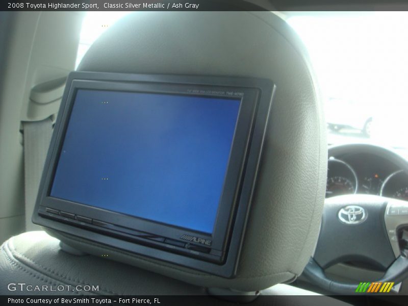 Classic Silver Metallic / Ash Gray 2008 Toyota Highlander Sport