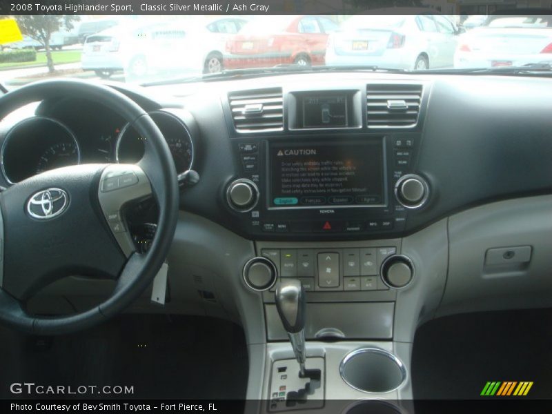 Classic Silver Metallic / Ash Gray 2008 Toyota Highlander Sport