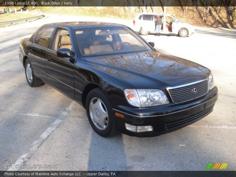 Black Onyx / Ivory 1998 Lexus LS 400