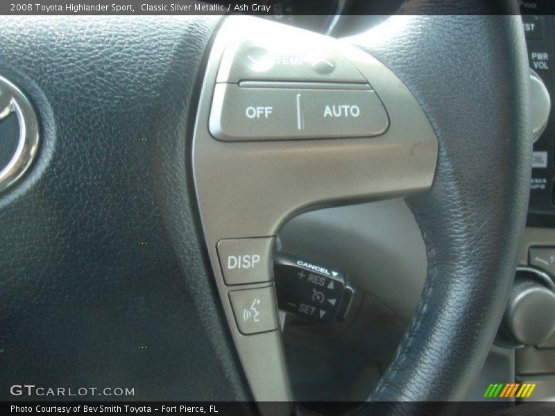 Classic Silver Metallic / Ash Gray 2008 Toyota Highlander Sport