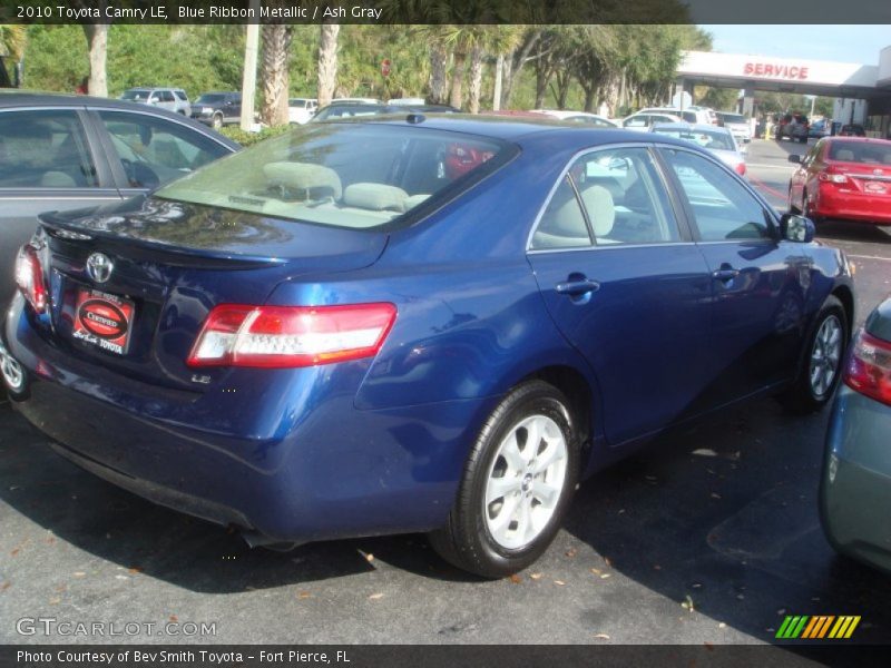 Blue Ribbon Metallic / Ash Gray 2010 Toyota Camry LE