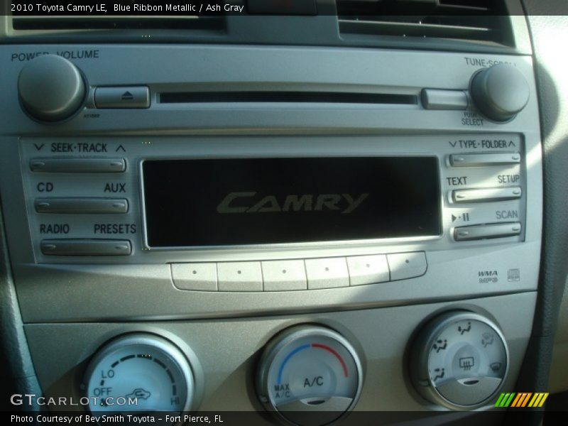 Blue Ribbon Metallic / Ash Gray 2010 Toyota Camry LE