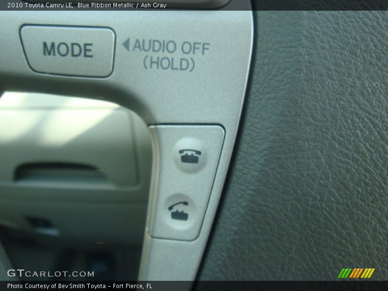 Blue Ribbon Metallic / Ash Gray 2010 Toyota Camry LE