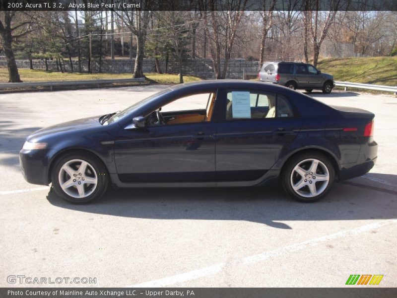 Abyss Blue Pearl / Camel 2005 Acura TL 3.2