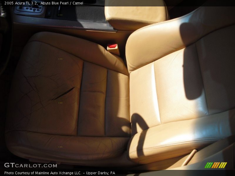 Abyss Blue Pearl / Camel 2005 Acura TL 3.2