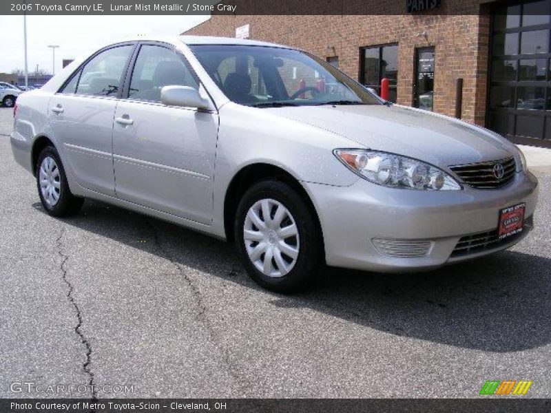 Lunar Mist Metallic / Stone Gray 2006 Toyota Camry LE
