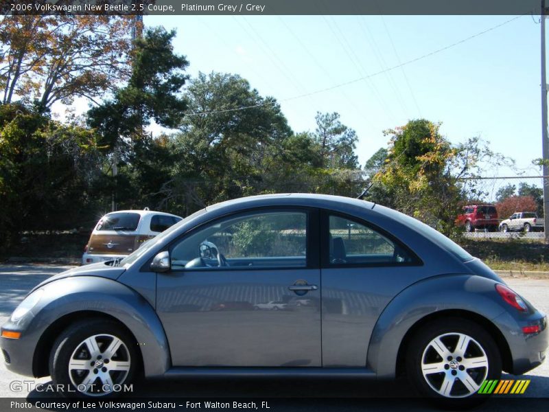 Platinum Grey / Grey 2006 Volkswagen New Beetle 2.5 Coupe