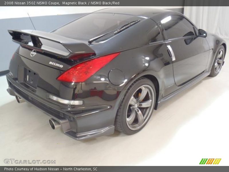 Magnetic Black / NISMO Black/Red 2008 Nissan 350Z NISMO Coupe