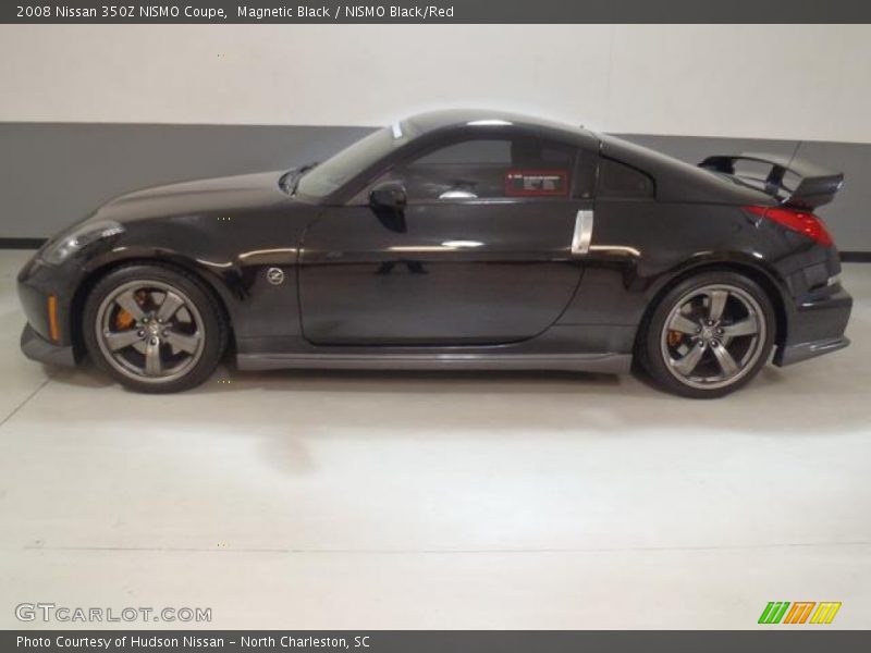 Magnetic Black / NISMO Black/Red 2008 Nissan 350Z NISMO Coupe