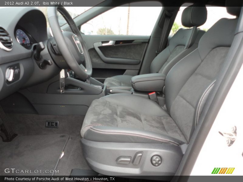  2012 A3 2.0T Black Interior