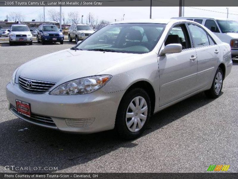 Lunar Mist Metallic / Stone Gray 2006 Toyota Camry LE