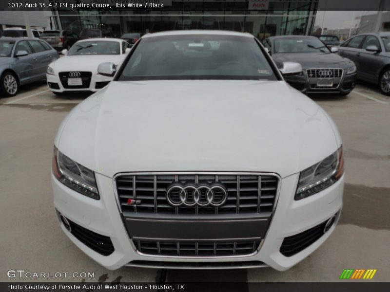 Ibis White / Black 2012 Audi S5 4.2 FSI quattro Coupe