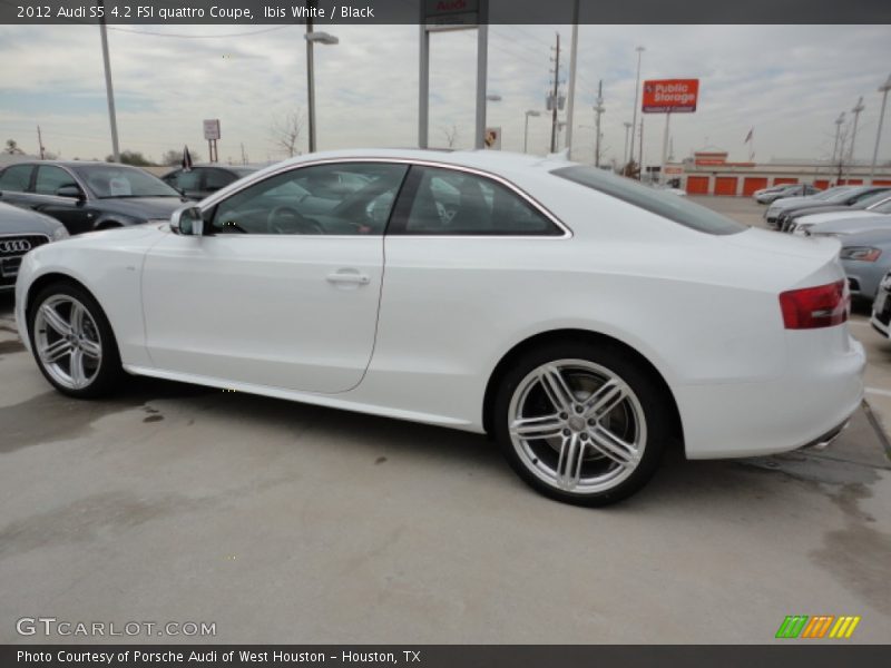 Ibis White / Black 2012 Audi S5 4.2 FSI quattro Coupe