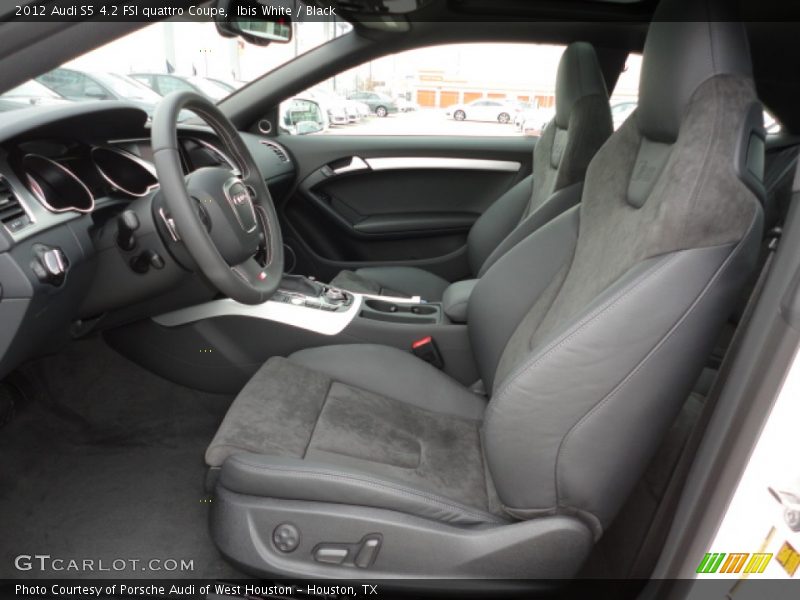 Ibis White / Black 2012 Audi S5 4.2 FSI quattro Coupe