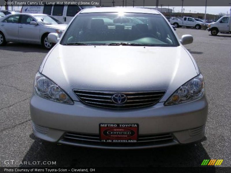 Lunar Mist Metallic / Stone Gray 2006 Toyota Camry LE