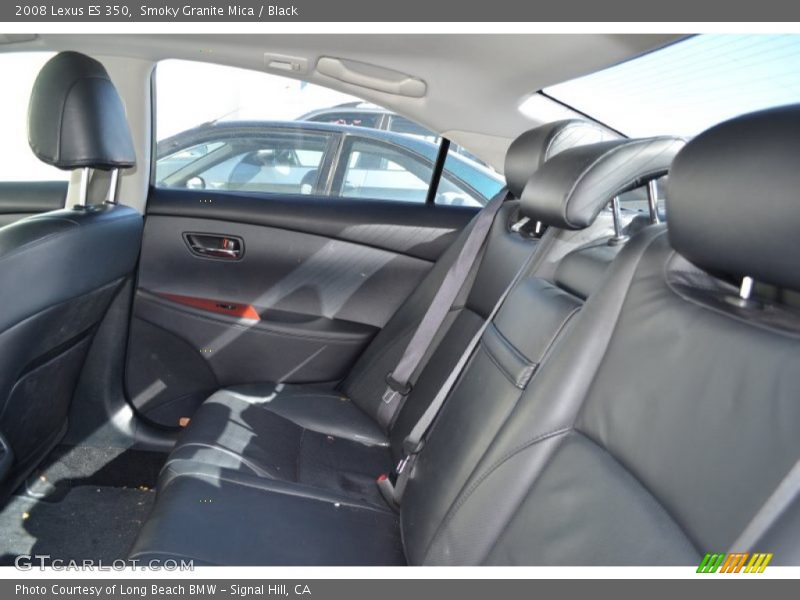 Smoky Granite Mica / Black 2008 Lexus ES 350